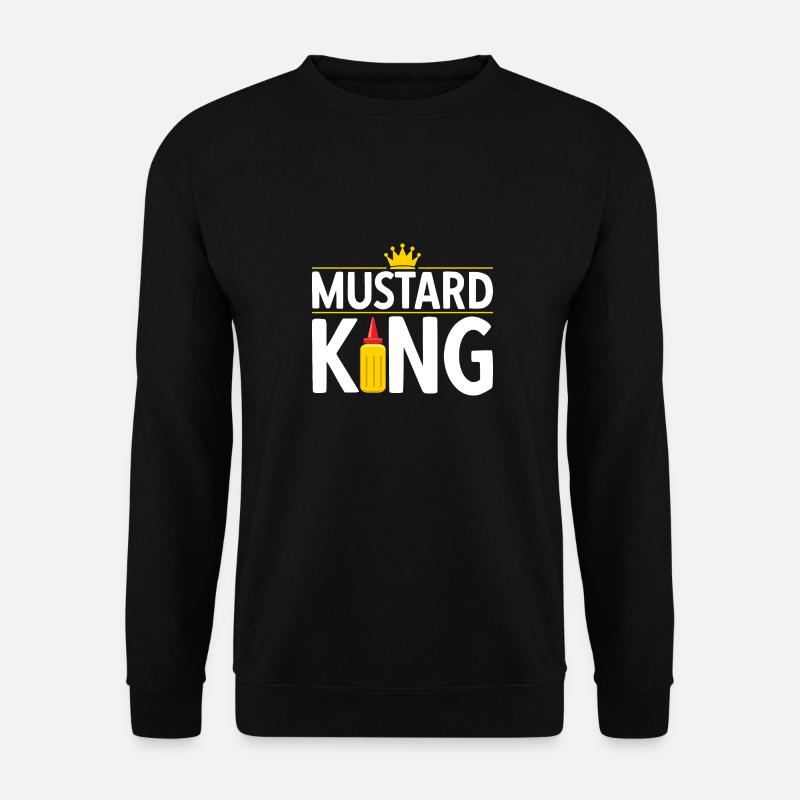 Senf Mustard - Unisex Sweatshirt - black