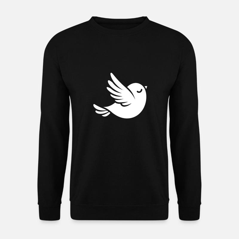 Taube - Unisex Pullover - Schwarz