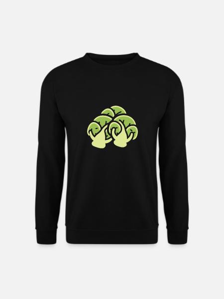 Brussels sprouts - Unisex Sweatshirt - black