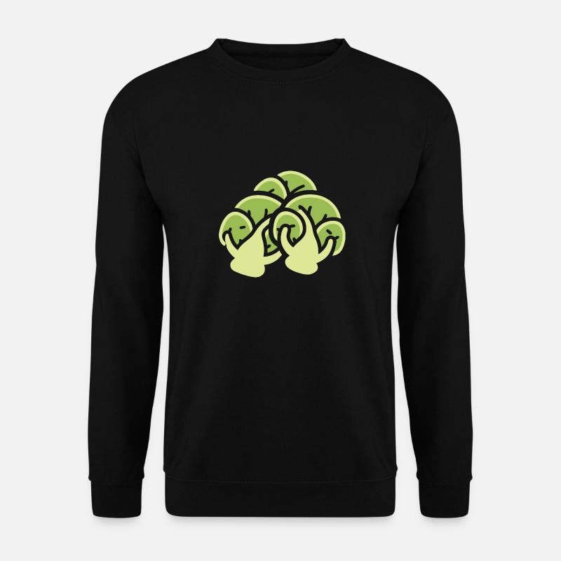 Brussels sprouts - Unisex Sweatshirt - black