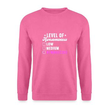 Akrobat Turner Gymnastik Turnen Tumbling - Unisex Pullover - Pink - Vorne