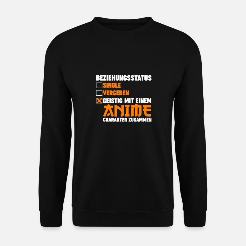 Beziehungsstatus Anime - Unisex Pullover - Schwarz