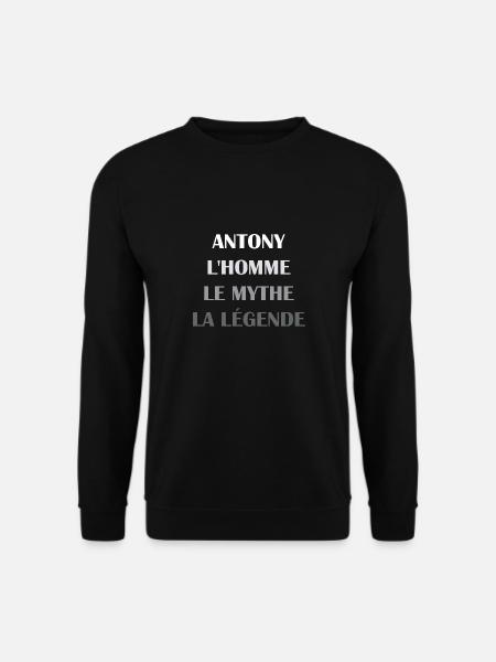 antony - Sweat-shirt Unisexe - noir