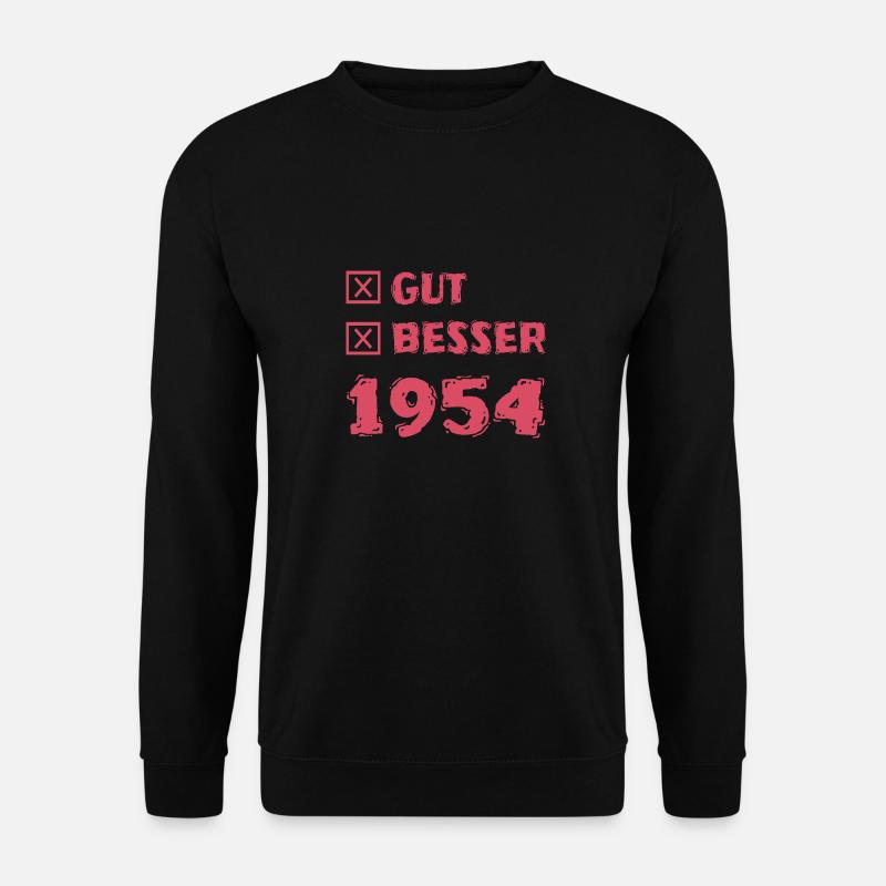 Besser 1954 - Unisex Pullover - Schwarz