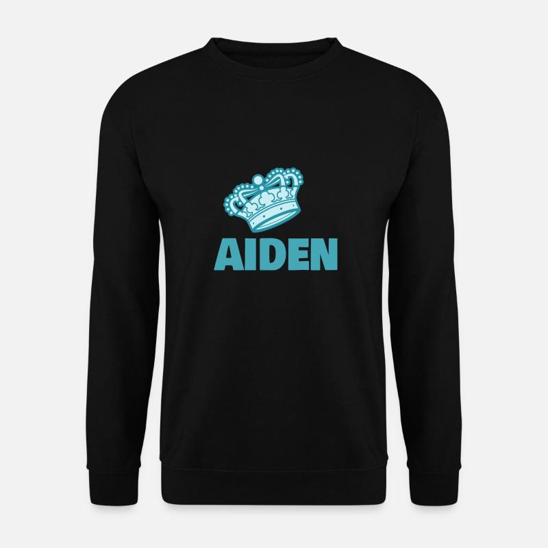 Krone Aiden - Unisex Pullover - Schwarz