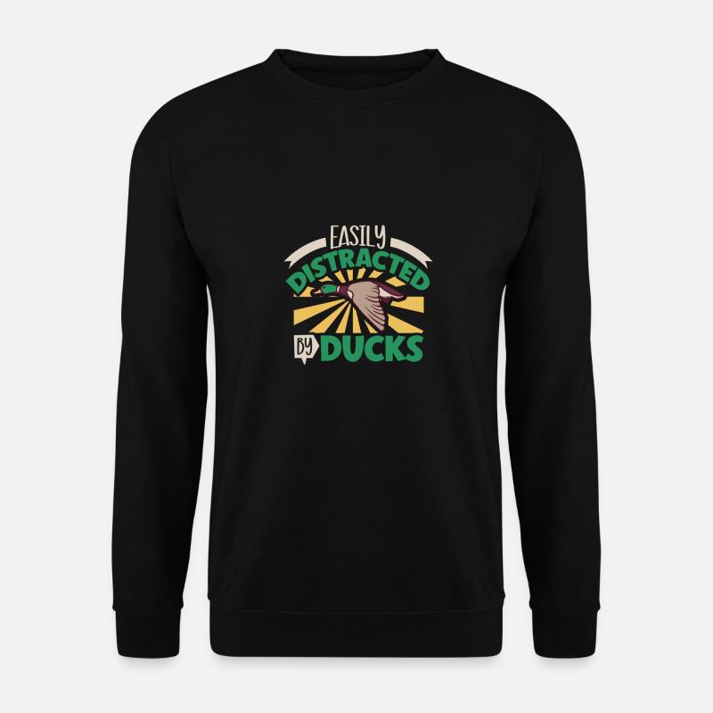 Duck Hunt Duck Hunter Bird Hunting Duck Hunting - Unisex Sweatshirt - black