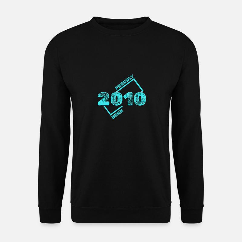 Born 2010 - Unisex Sweatshirt - black