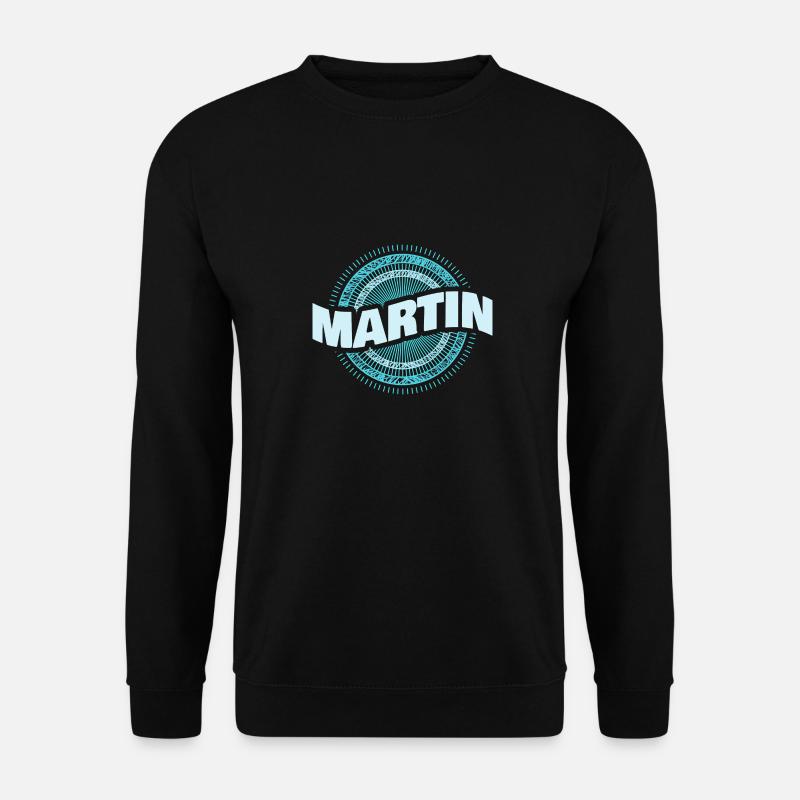 Geschenkidee Martin - Unisex Pullover - Schwarz