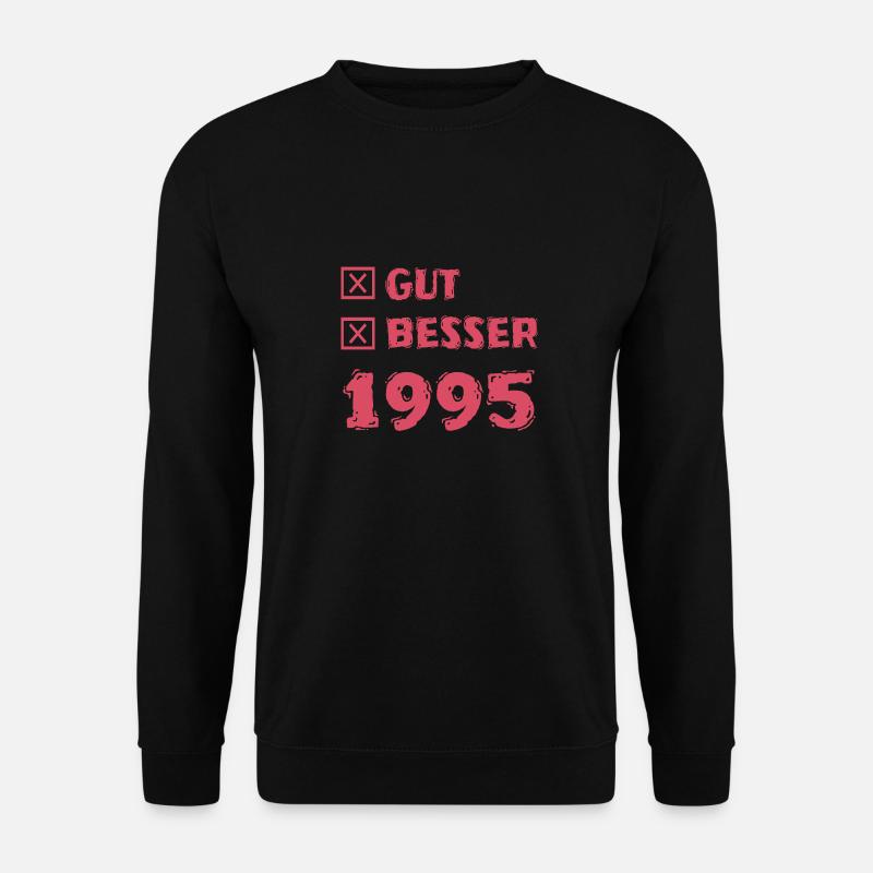 Jahr 1995 - Unisex Pullover - Schwarz
