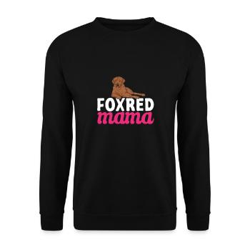 Foxred Labrador Fox Red Labrador Retriever - Unisex Sweatshirt - black - Front - Alina (178cm) & Michal (187cm)