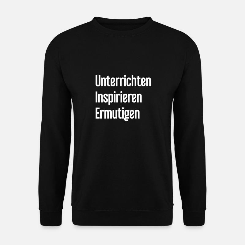 Teaching Inspiring Encouraging - Unisex Sweatshirt - black