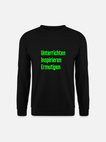 Teaching Inspiring Encouraging - Unisex Sweatshirt - black