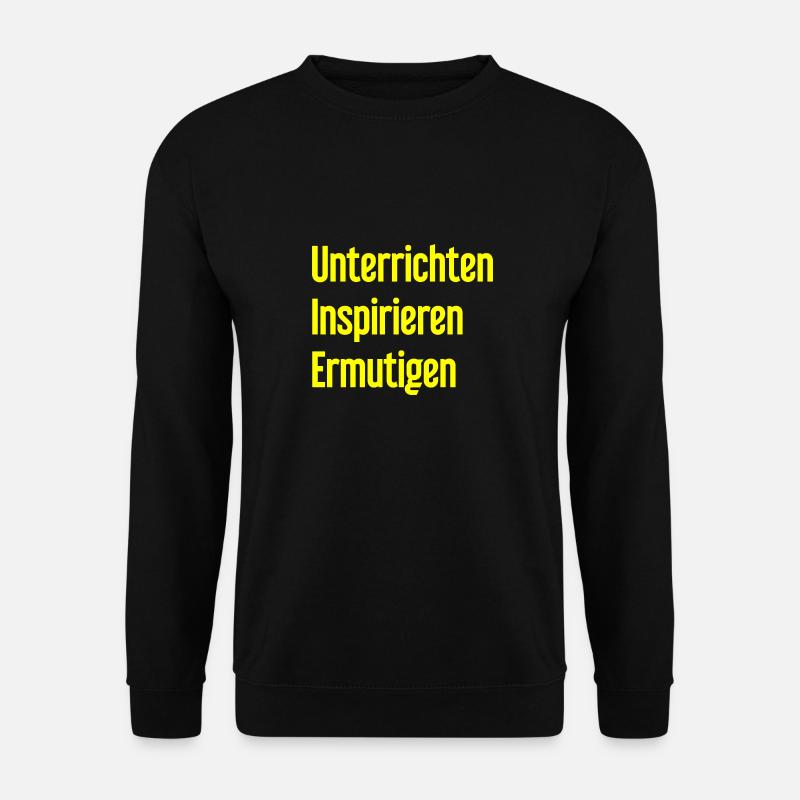 Teaching Inspiring Encouraging - Unisex Sweatshirt - black