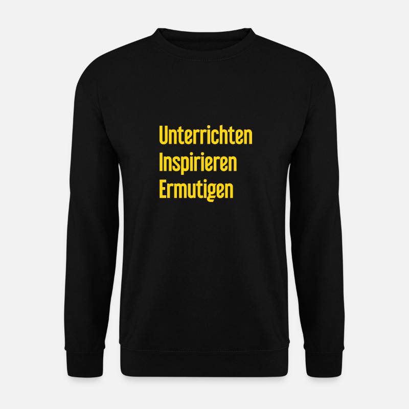 Teaching Inspiring Encouraging - Unisex Sweatshirt - black