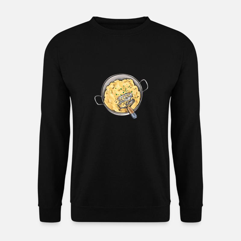 Mashed potatoes Mashed potatoes - Unisex Sweatshirt - black