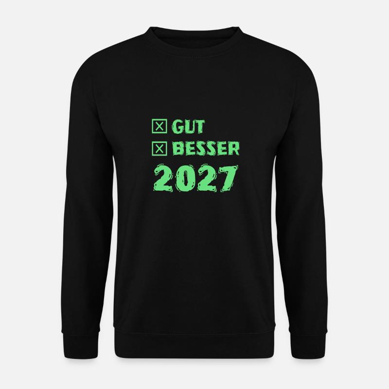 2027 - Unisex Pullover - Schwarz