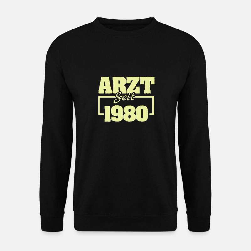1980 - Unisex Pullover - Schwarz