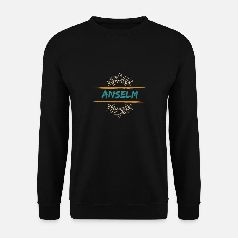 Gift for Anselm - Unisex Sweatshirt - black