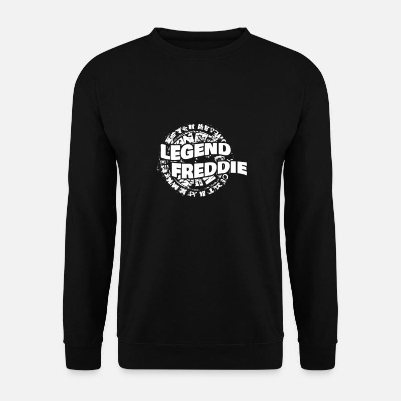 Mann Freddie - Unisex Pullover - Schwarz