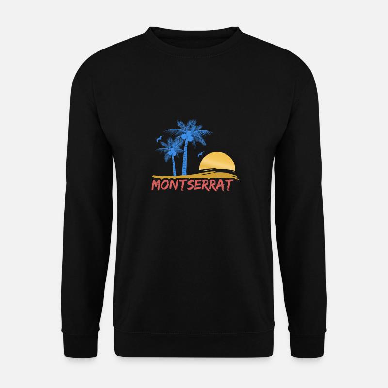 Strand Montserrat - Unisex Pullover - Schwarz