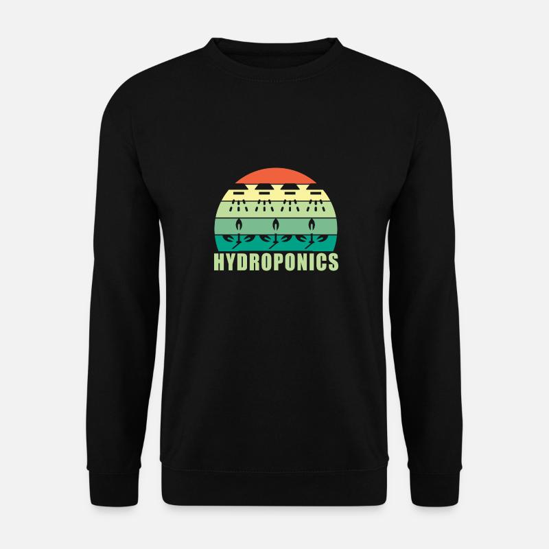 Hydroponics - Unisex Sweatshirt - black