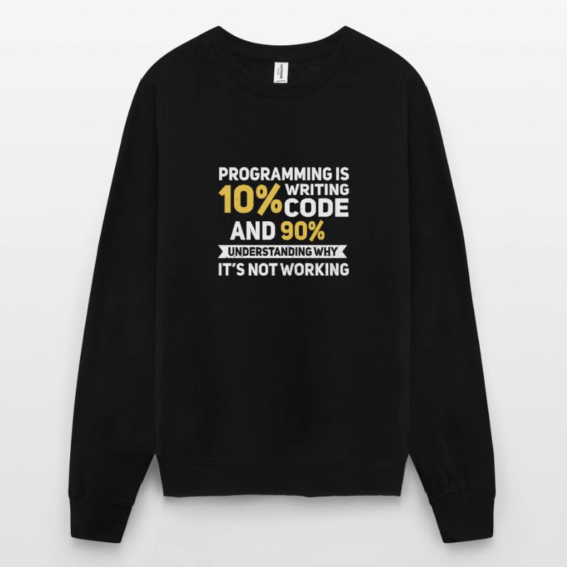 Programming Quote... Programmierer & Nerd Unisex Pullover