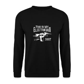 Electro Craftsman - Sweat-shirt Unisexe - noir - Devant - Alina (178cm) & Michal (187cm)