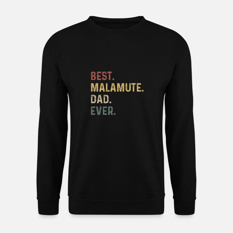 Alaskan Malamute Hund - Unisex Pullover - Schwarz