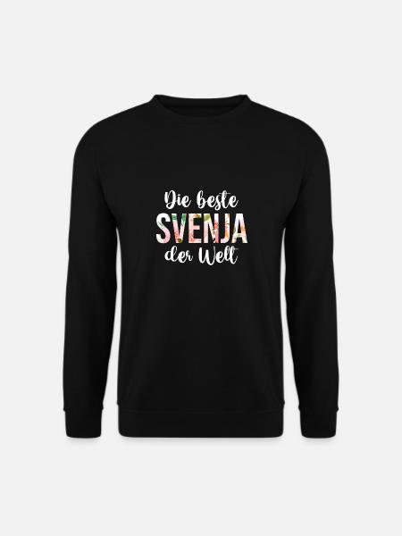 Svenja - Unisex Pullover - Schwarz