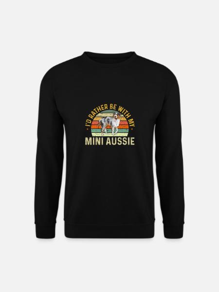 Miniature Australian Shepherd - Unisex Sweatshirt - black