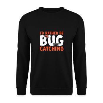 Insect collectors, insects, beetle lovers, entomologists - Unisex Sweatshirt - black - Front - Alina (178cm) & Michal (187cm)