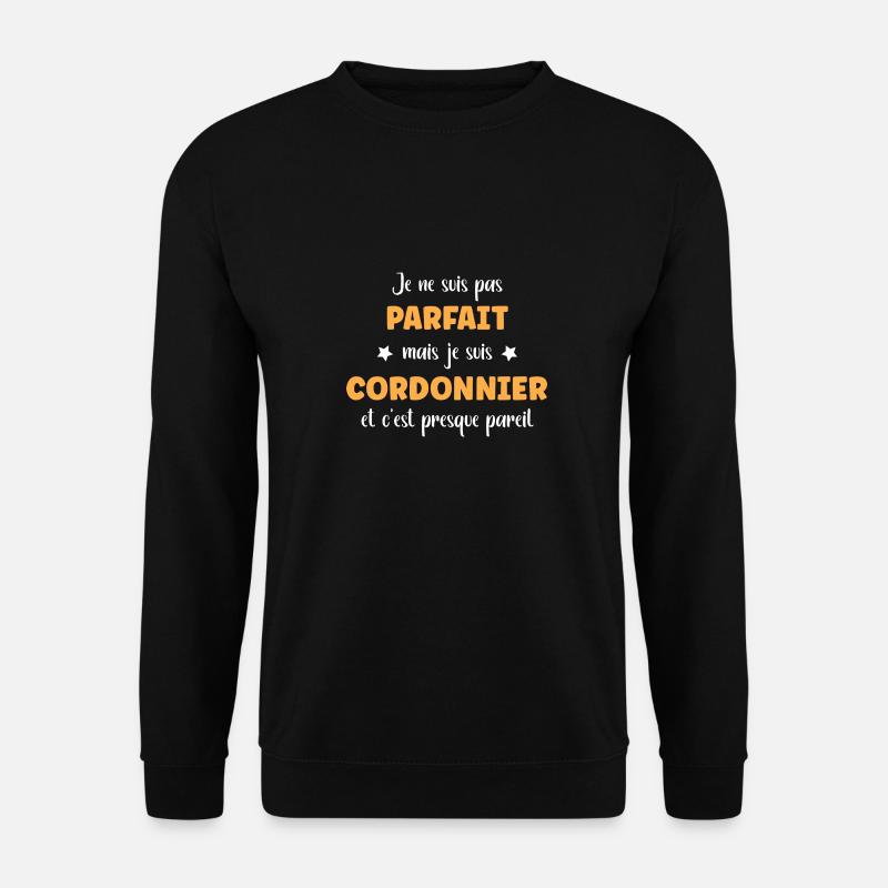 cordonnier - Sweat-shirt Unisexe - noir