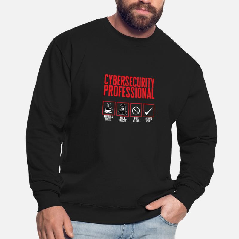 Cybersecurity Hackers IT Security Unisex Sweatshirt