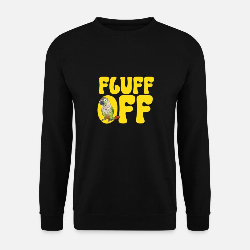 Molinasittich Papagei Vogel Sittich - Unisex Pullover - Schwarz