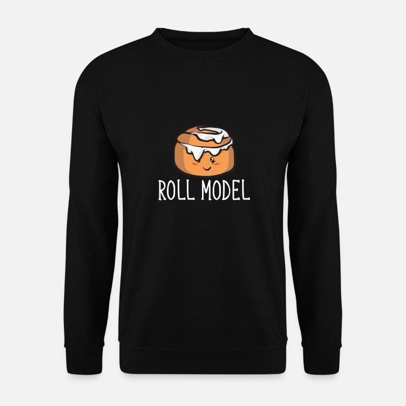 Cinnamon roll - Unisex Sweatshirt - black
