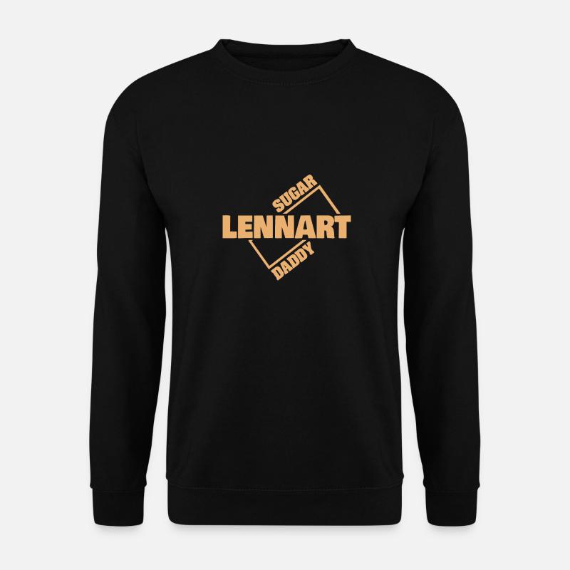 Lennart as a sugar daddy - Unisex Sweatshirt - black
