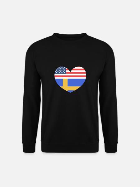Sweden Swedish - Unisex Sweatshirt - black