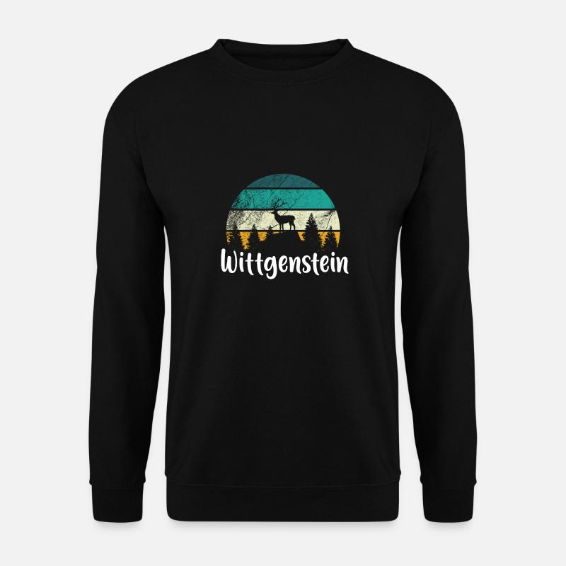 Wittgenstein - Unisex Sweatshirt - black