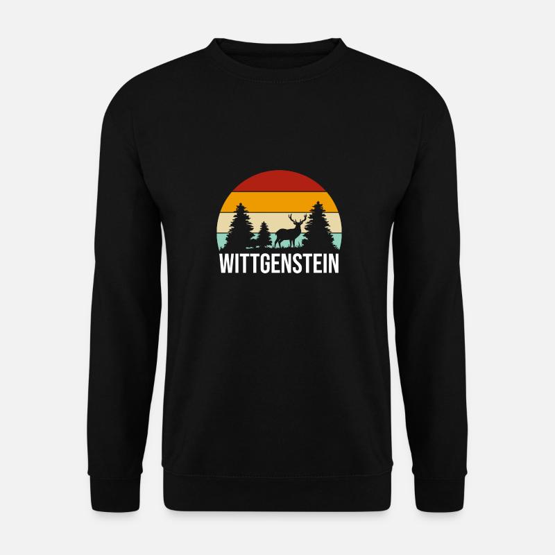 Wittgenstein - Unisex Sweatshirt - black
