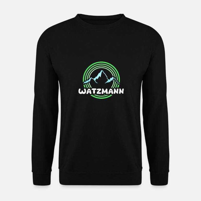 Gift for Watzmann - Unisex Sweatshirt - black