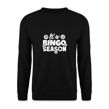 Bingo Player Saison Bingo - Sweat-shirt Unisexe - noir - Devant - Alina (178cm) & Michal (187cm)