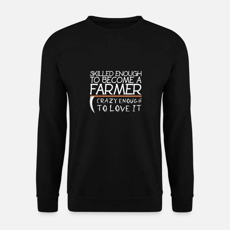 Farmer Farmer - Unisex Sweatshirt - black