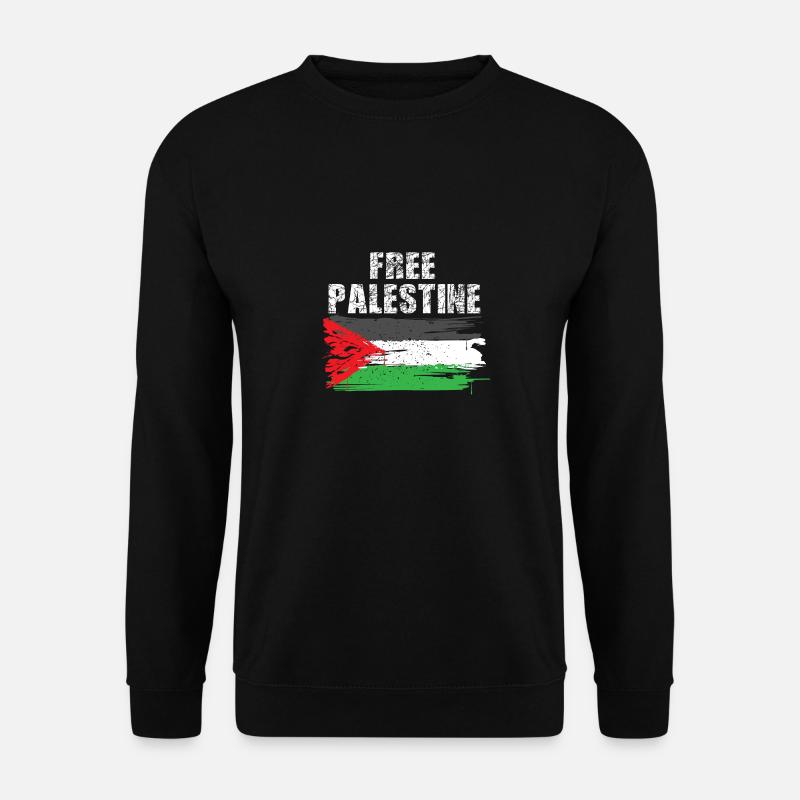 Free Palestine - Unisex Sweatshirt - black