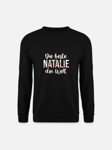 Natalie - Unisex Pullover - Schwarz