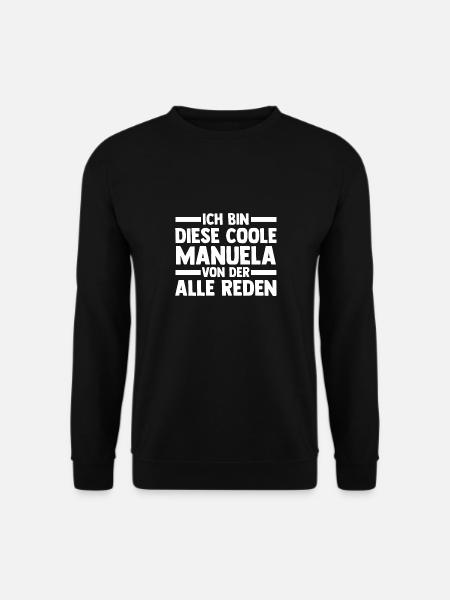 Manuela - Unisex Pullover - Schwarz