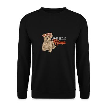 Cairn Terrier Hund - Unisex Pullover - Schwarz - Vorne - Alina (178cm) & Michal (187cm)