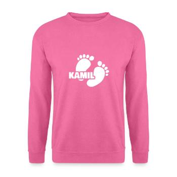 Naissance de Kamil - Sweat-shirt Unisexe - rose - Devant