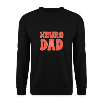 Neurology, Nurse, Brain, Neurologist - Unisex Sweatshirt - black - Front - Alina (178cm) & Michal (187cm)