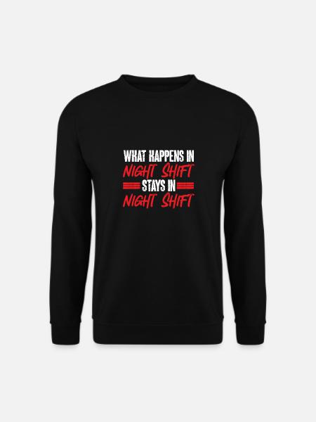 Night Shift Nurse - Unisex Sweatshirt - black