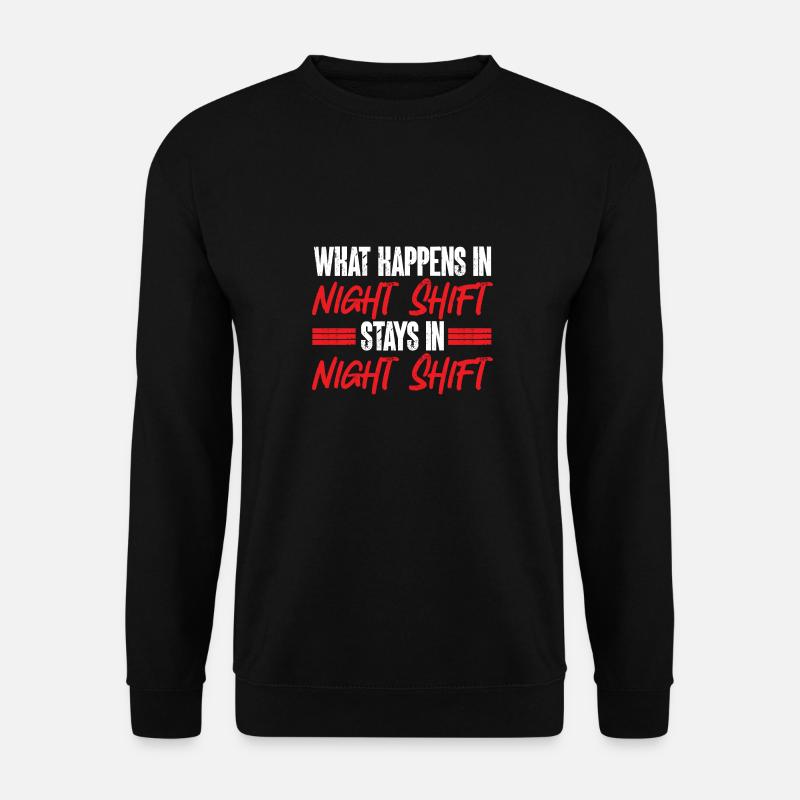 Nachtschicht Krankenschwester - Unisex Pullover - Schwarz